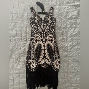 Flapper Dress 1920s Sequin Dress